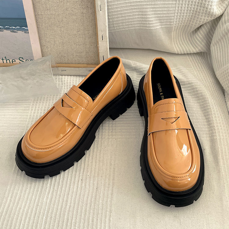 Women's Platform Penny Loafer Shoes