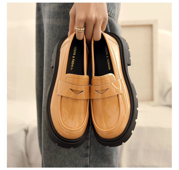 Women's Platform Penny Loafer Shoes