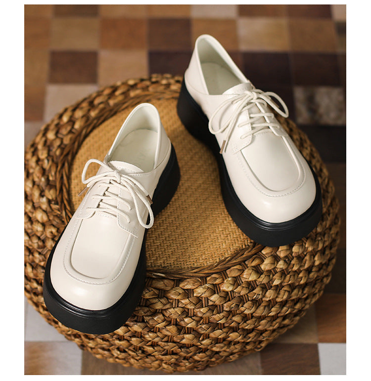 Women's Lace Up Platform Oxford Shoes