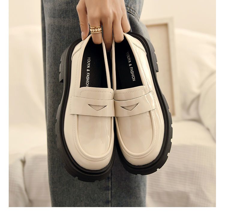 Women's Platform Penny Loafer Shoes