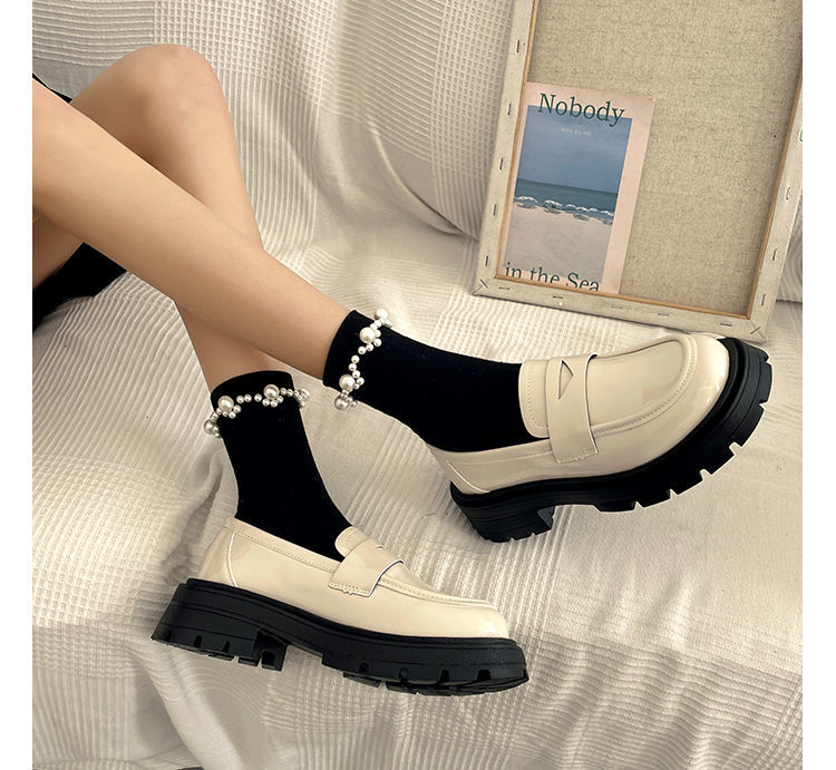 Women's Platform Penny Loafer Shoes