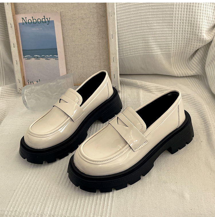 Women's Platform Penny Loafer Shoes