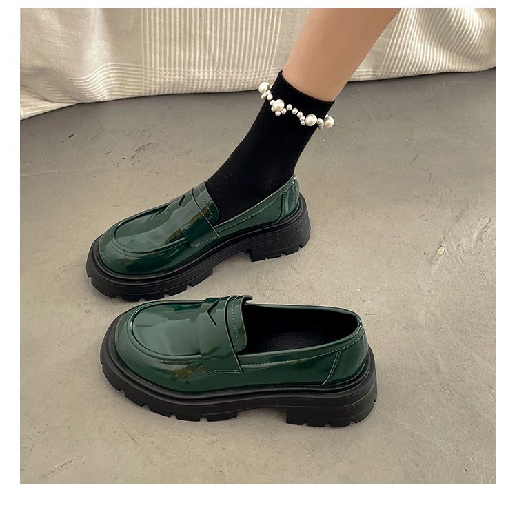 Women's Platform Penny Loafer Shoes