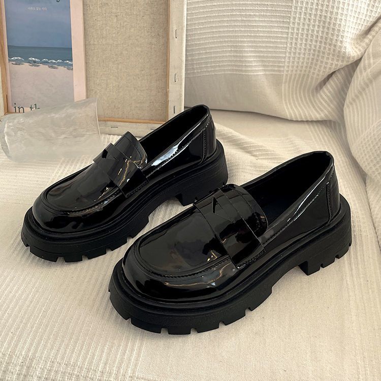 Women's Platform Penny Loafer Shoes